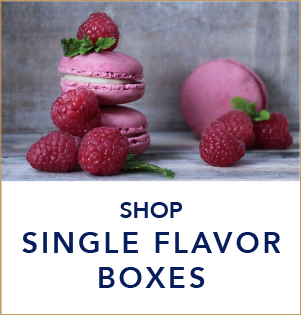 raspberry macarons